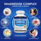 Magnesium Complex 8 Forms - 90 Capsules | Elemental Magnesium Supplement ( 3 Pack )