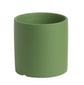 Nordic Industrial Style Colorful Ceramic Flowerpot Succulent Planter Green Plants Cylindrical Shape Flower Pot With Hole Tray