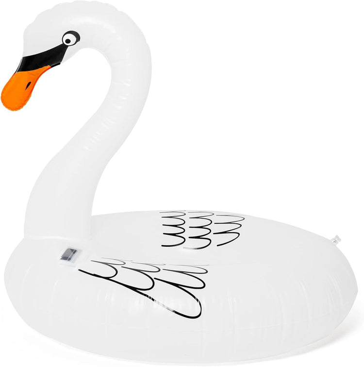  Floating Pool Lights,Solar Inflatable Swan Pool Floats with 3 Modes,Waterproof Glow in the Dark Inflatable Solar Powered Swan Pool Lights for Swimming Pool,Party,Garden,Patio,Outdoor Decor.