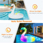  Floating Pool Lights,Solar Inflatable Swan Pool Floats with 3 Modes,Waterproof Glow in the Dark Inflatable Solar Powered Swan Pool Lights for Swimming Pool,Party,Garden,Patio,Outdoor Decor.