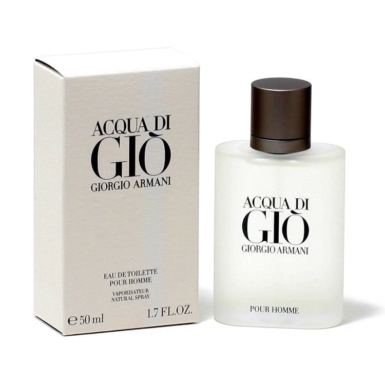  Acqua Di Gio Eau De Toilette Spray, Cologne for Men, 1.7 Oz