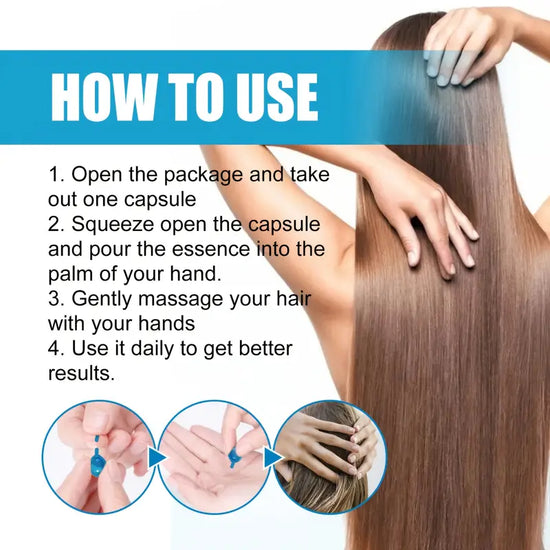 Keratin Hair Care - Gentle, Argan Oil & Vitamin E Enriched 30 Capsules